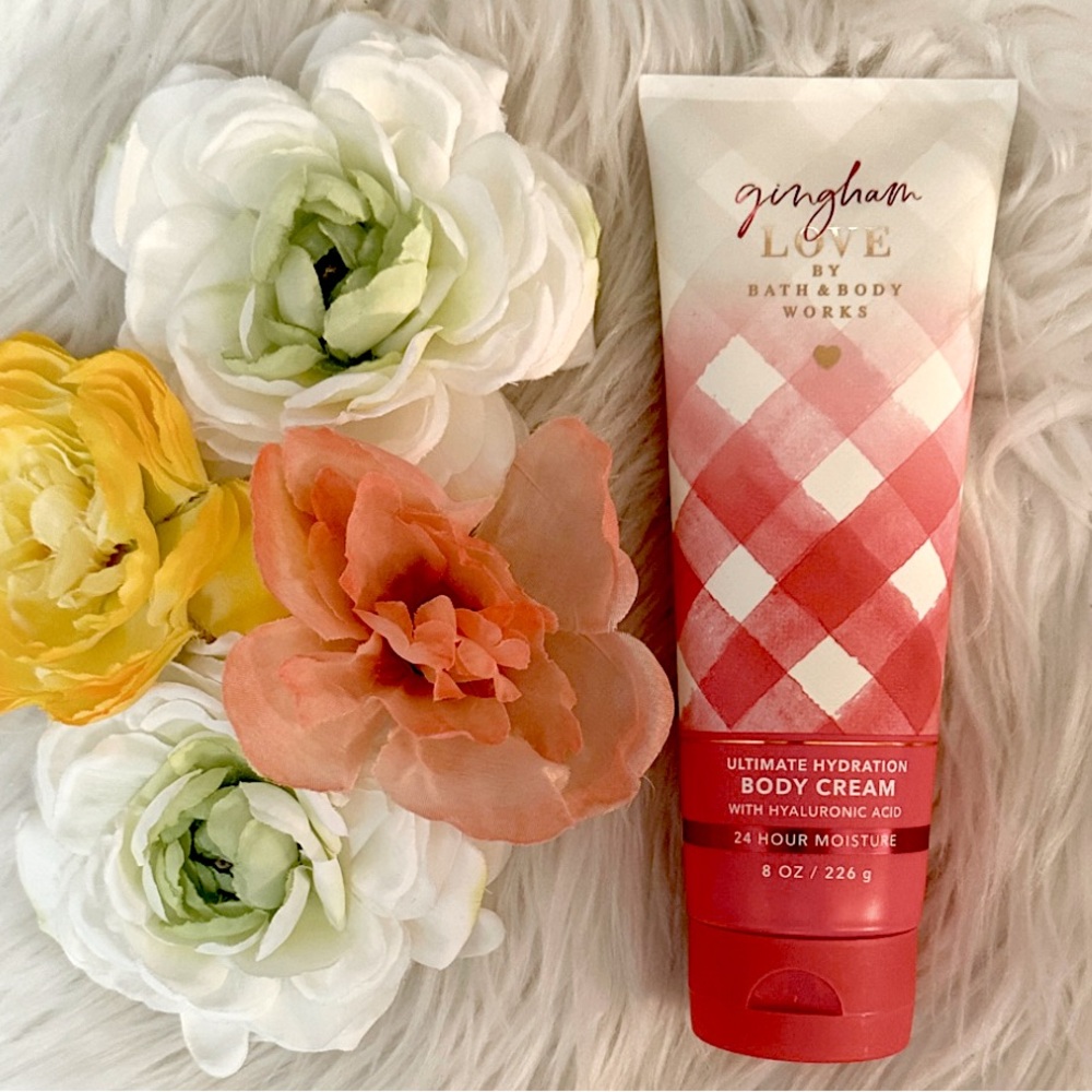 Bath & Body Works Gingham Love Body Cream 8oz Full Size NEW!